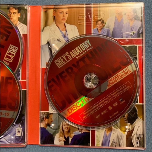 GREY’S ANATOMY Season 4 Complete Set  & Complete 5th Season (Like New)! - Picture 6 of 12